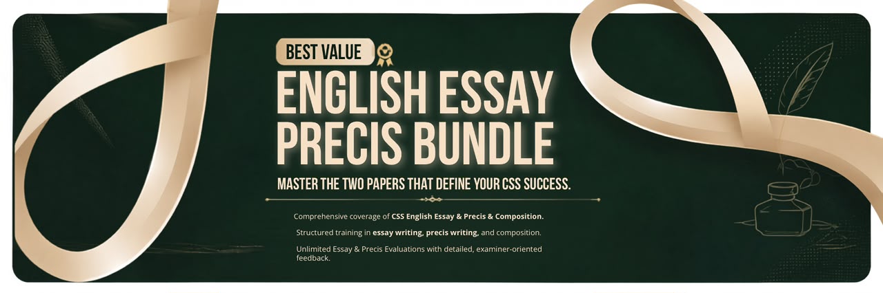 English Essay & Precis Bundle